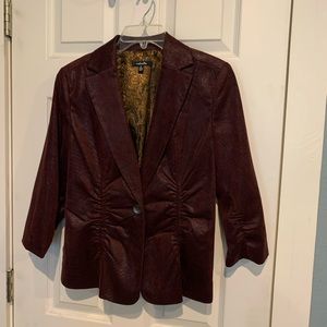 Rafaella Burgundy jacket